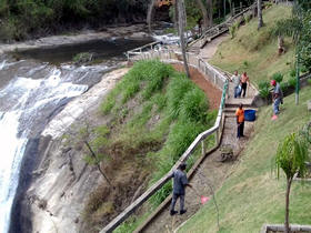 Servios de manuteno na Cascata do Imbu - Foto: AsCom PMT